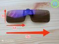 Klipy na dioptrické okuliare UV 400 filter č.13-19